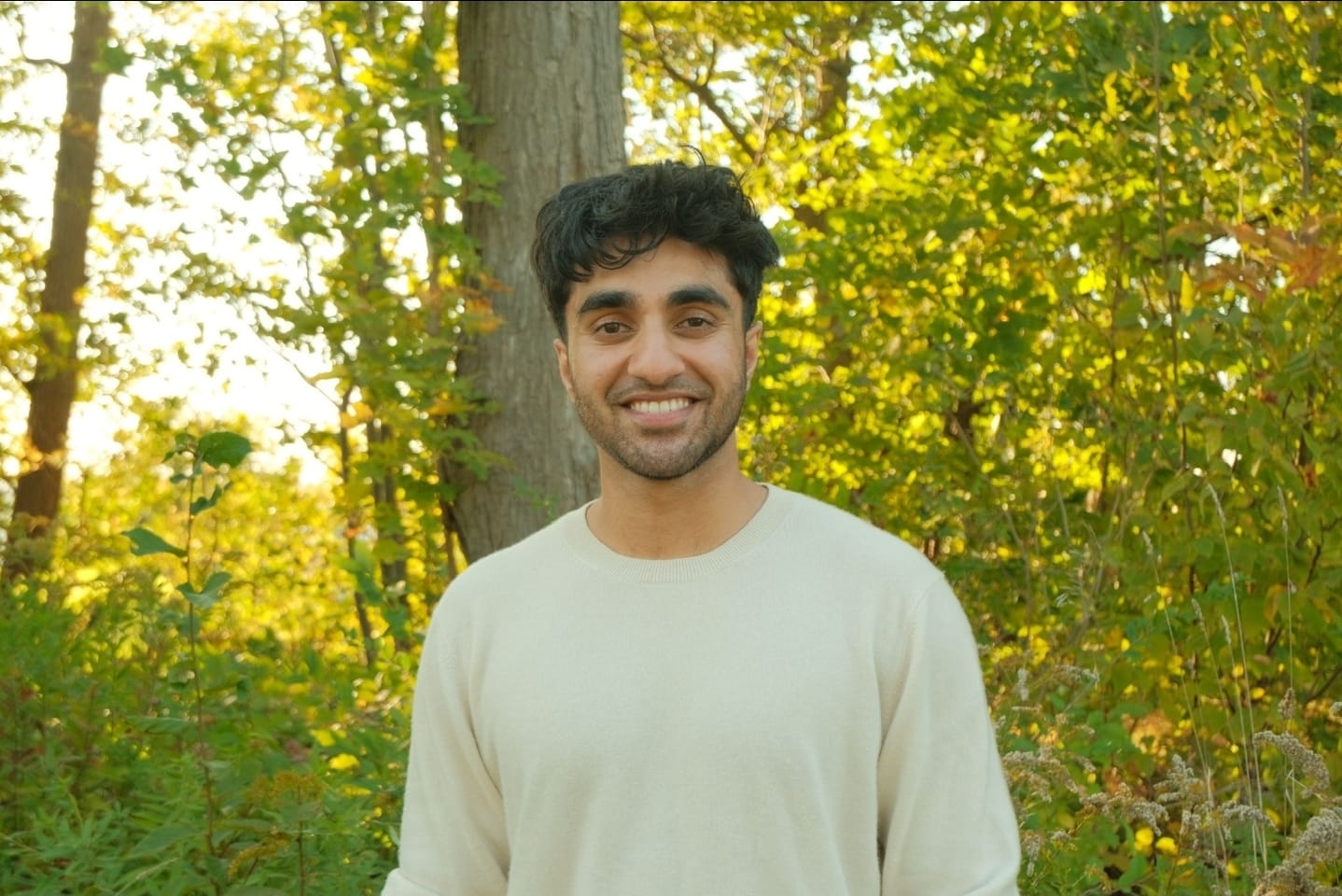 Saroosh collaborating in a data and ML workspace